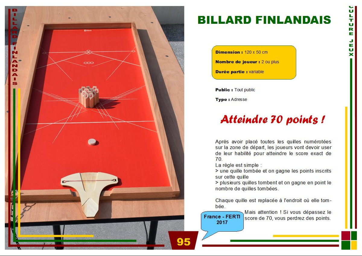 p95-billard finlandais
